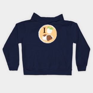 I Love Guinea Pigs I Kids Hoodie